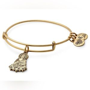 Alex and Ani Buddha Charm Braclet